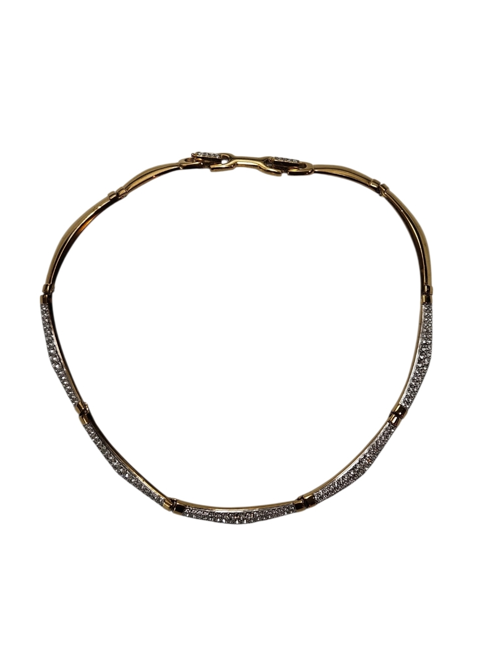 Vintage Swarovski Crystal Necklace Adjustable 15-16"